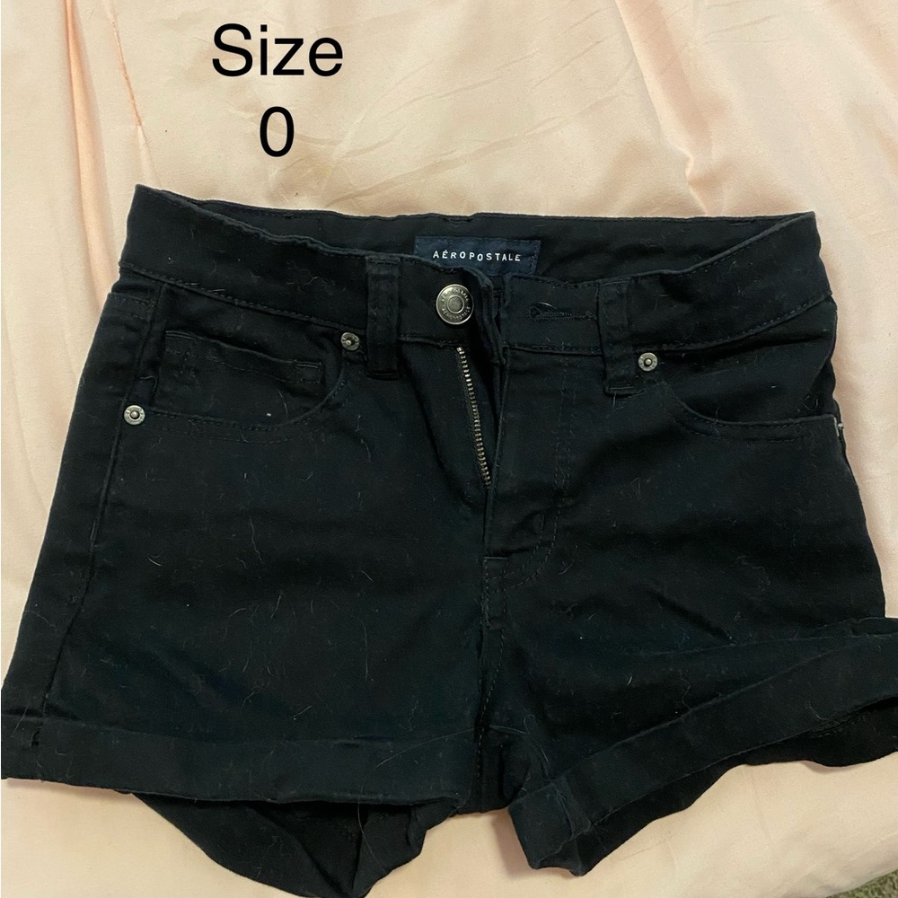 Aeropostale Women's Black Shorts